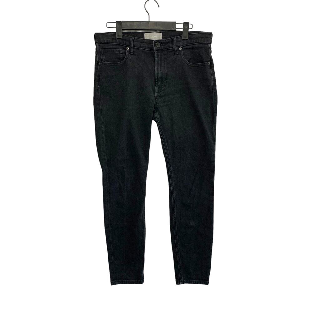 Everlane Skinny Jeans Women's Size 29 Black Denim Cotton Stretch Five Pocket